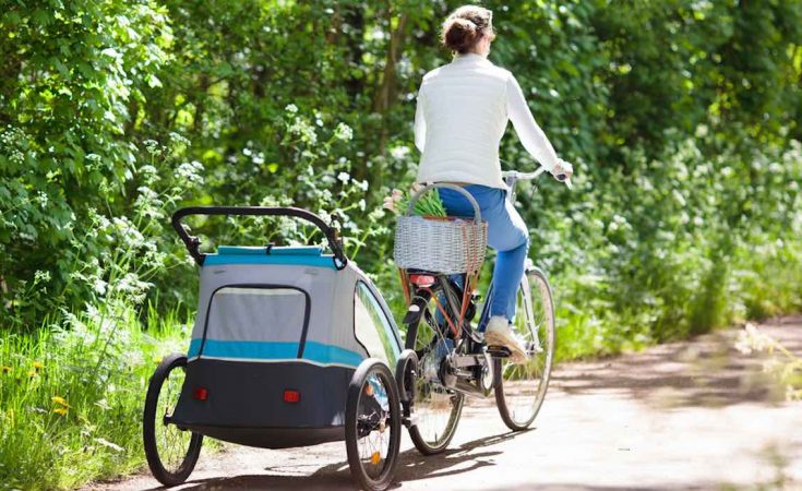 scherm Afleiden Poort Beste fietskar voor een baby! • Waar let je op? Welke is veilig voor kind?