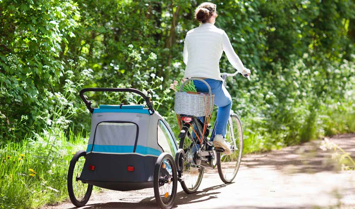 Situatie collegegeld steenkool Beste fietskar voor een baby! • Waar let je op? Welke is veilig voor kind?