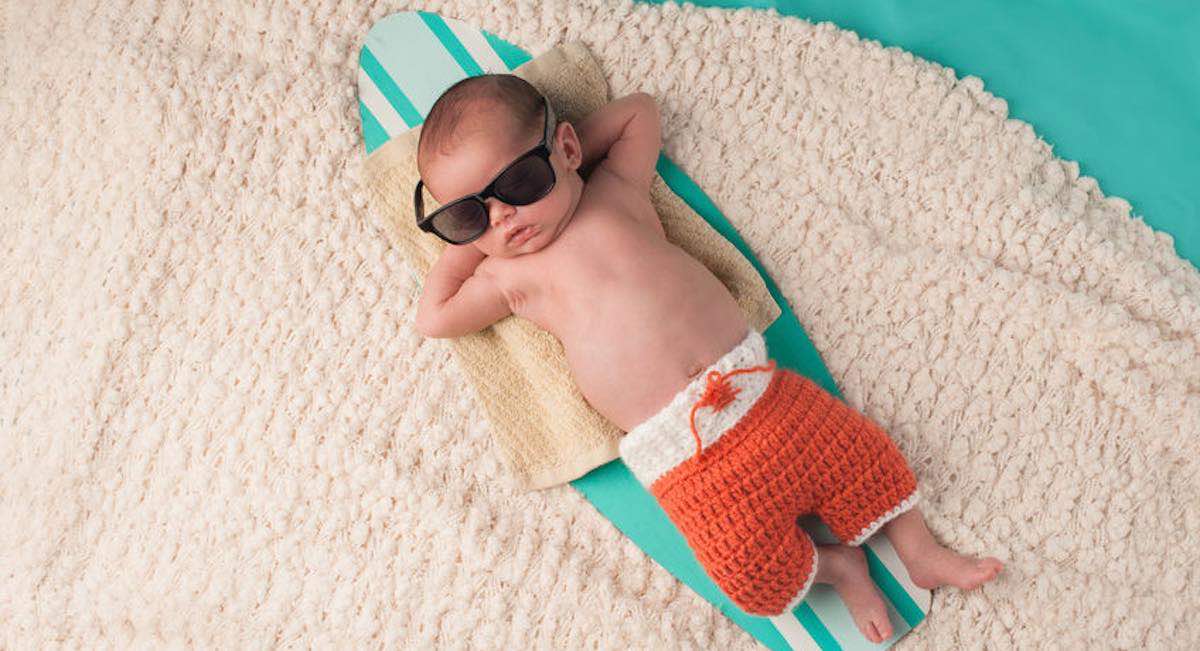patroon Majestueus Deuk Baby aankleden in de zomer! Wat trek je een baby aan bij warm weer?
